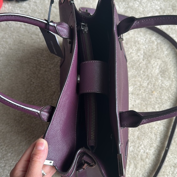 Rebecca Minkoff Amorous Satchel in Dark Cherry - Picture 11 of 11